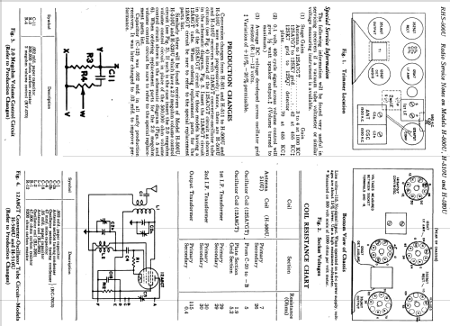 H-520U W ; General Electric Co. (ID = 1116569) Radio