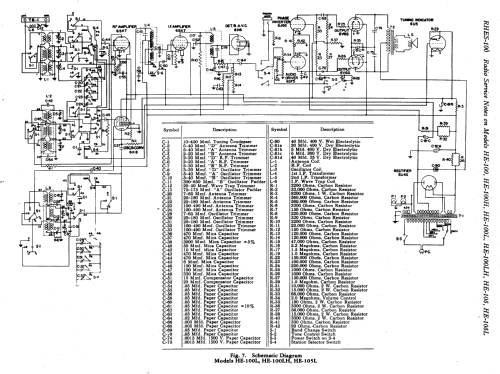 HE-105L ; General Electric Co. (ID = 168487) Radio