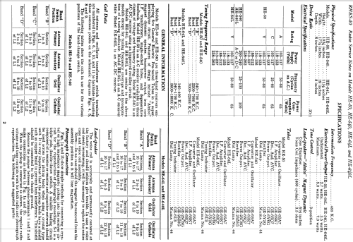 HE-50 ; General Electric Co. (ID = 1127301) Radio