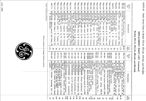HE-640L ; General Electric Co. (ID = 1127326) Radio
