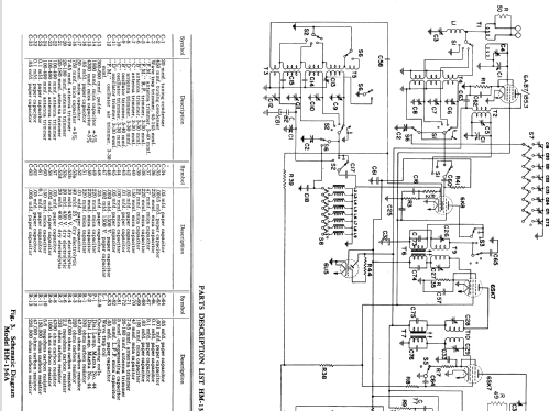 HM-136A ; General Electric Co. (ID = 1128592) Radio