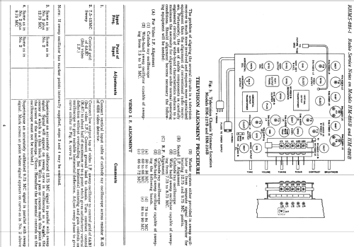 HM-225B ; General Electric Co. (ID = 1130787) TV Radio