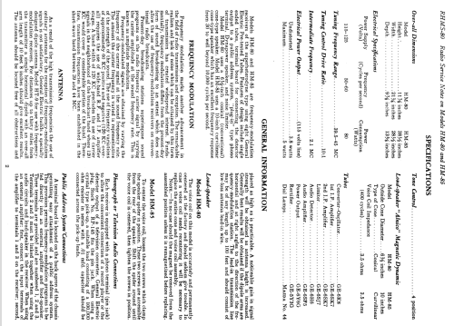 HM-85 ; General Electric Co. (ID = 1128182) Radio