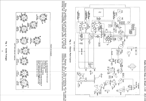 J-105 ; General Electric Co. (ID = 1129538) Radio