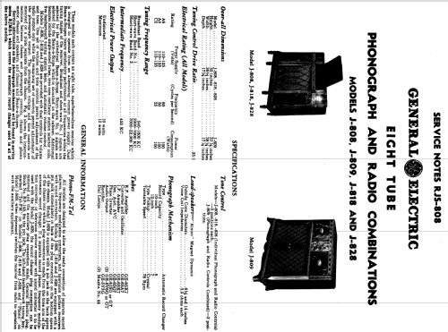 J-828 ; General Electric Co. (ID = 1130773) Radio