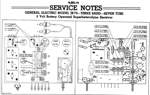 JB-72 ; General Electric Co. (ID = 1130833) Radio