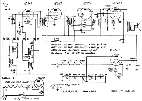 JE-531 ; General Electric Co. (ID = 1131432) Radio