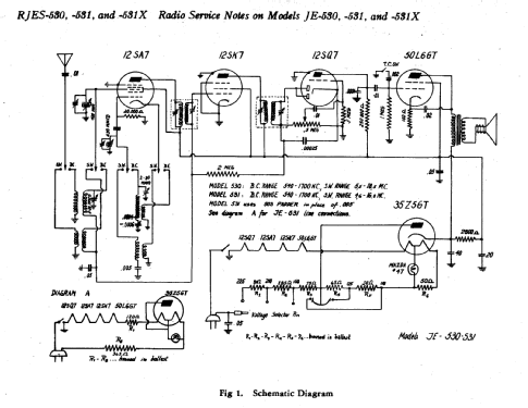 JE-531X ; General Electric Co. (ID = 169973) Radio