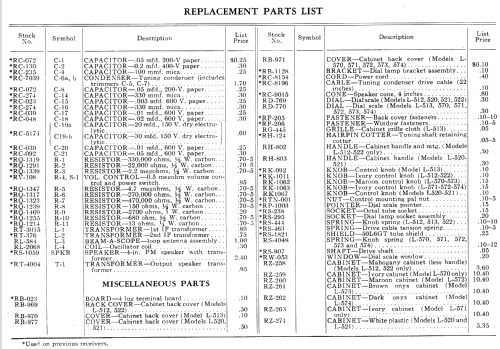 L-522 ; General Electric Co. (ID = 1132178) Radio