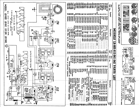 LB-641 ; General Electric Co. (ID = 170328) Radio