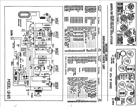 LB-673 ; General Electric Co. (ID = 170330) Radio