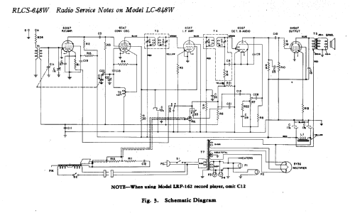 LC-648W ; General Electric Co. (ID = 170508) Radio