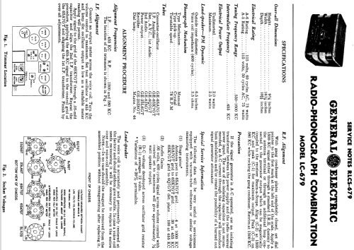 LC-679 ; General Electric Co. (ID = 1133614) Radio