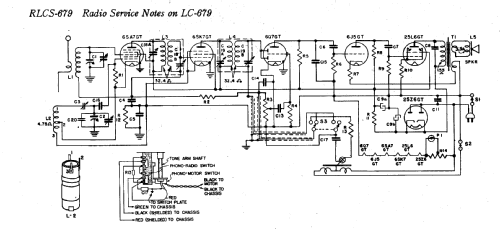 LC-679 ; General Electric Co. (ID = 170510) Radio