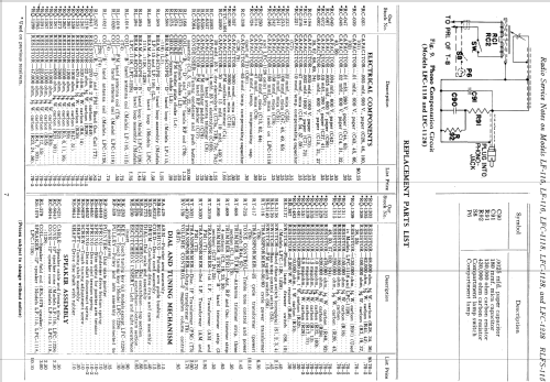 LF-115 ; General Electric Co. (ID = 1133661) Radio