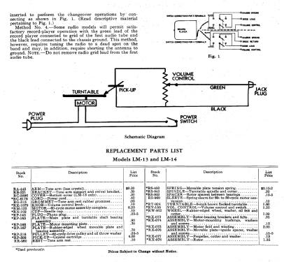 LM-13 ; General Electric Co. (ID = 170534) R-Player