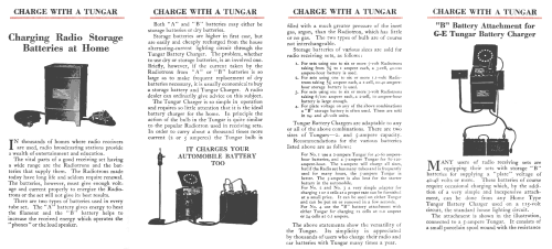 Tungar Battery Charger 219865; General Electric Co. (ID = 2655463) Power-S