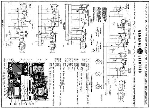 P710B ; General Electric Co. (ID = 137707) Radio