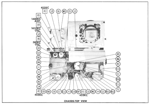 P711A ; General Electric Co. (ID = 2456624) Radio