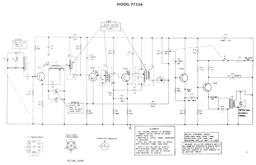 P755A ; General Electric Co. (ID = 2268477) Radio