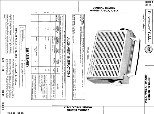 P760A ; General Electric Co. (ID = 754688) Radio