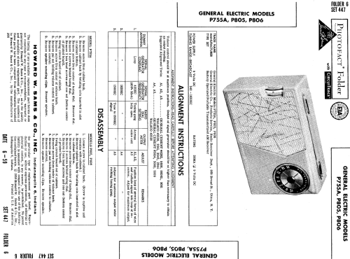 P755A ; General Electric Co. (ID = 647981) Radio