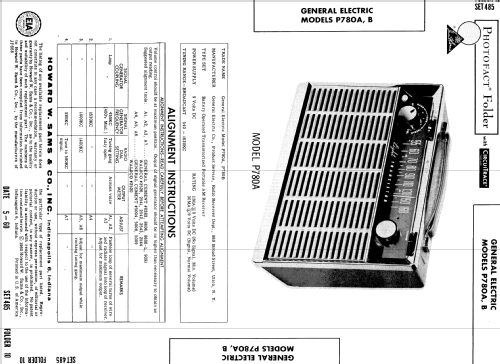 P780A ; General Electric Co. (ID = 565033) Radio