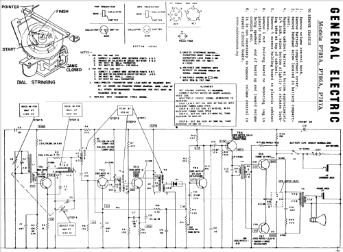 P785A ; General Electric Co. (ID = 52925) Radio