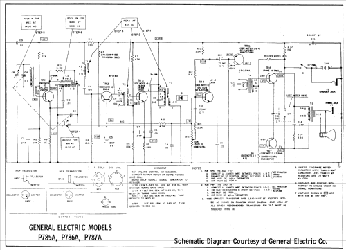 P785A ; General Electric Co. (ID = 602563) Radio