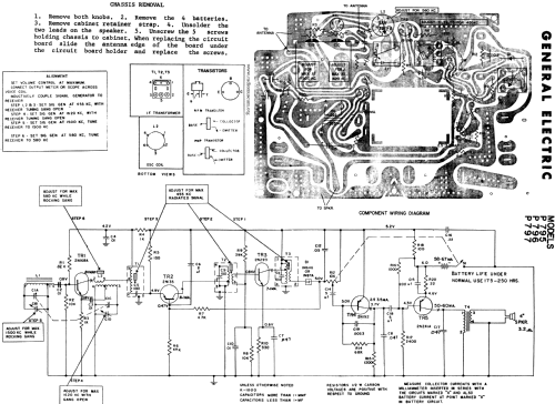 All Transistor P-796 ; General Electric Co. (ID = 119342) Radio