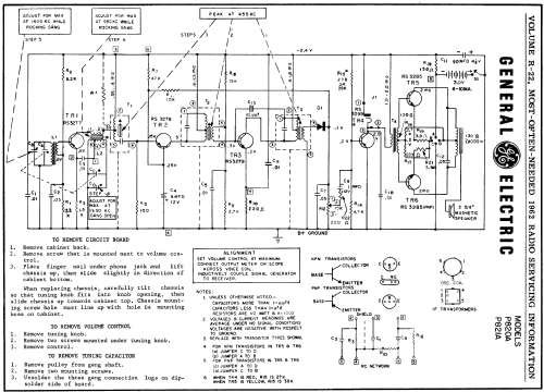 P821A ; General Electric Co. (ID = 158590) Radio