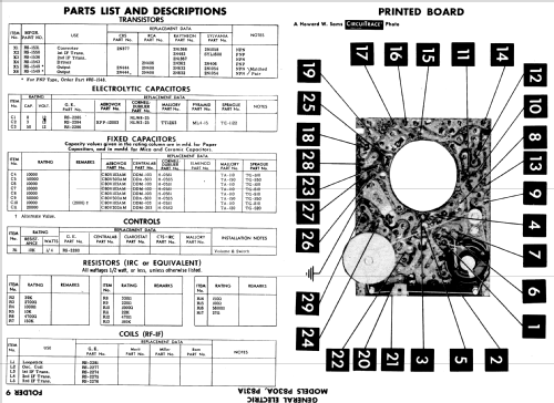 P830A ; General Electric Co. (ID = 523494) Radio