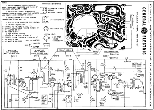 Six Transistor P830C; General Electric Co. (ID = 143827) Radio