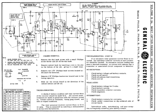 P9151A ; General Electric Co. (ID = 178159) Radio