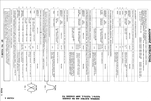 RC7441A Ch= TU376-1 + T15; General Electric Co. (ID = 524626) Radio