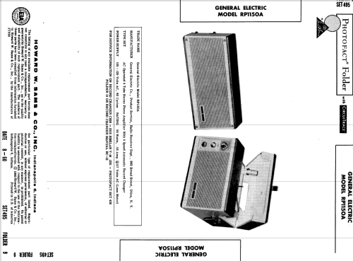 RP1150A ; General Electric Co. (ID = 586543) R-Player