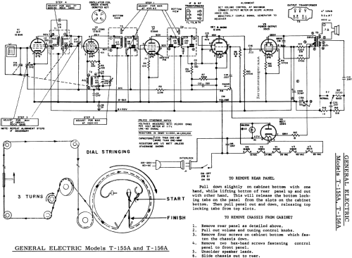 T155A ; General Electric Co. (ID = 52828) Radio