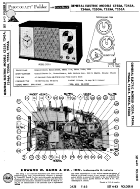 T256A ; General Electric Co. (ID = 2710511) Radio