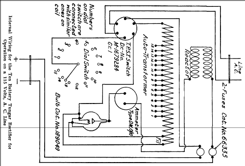 Ten Battery Rectifier 179492; General Electric Co. (ID = 471899) Power-S