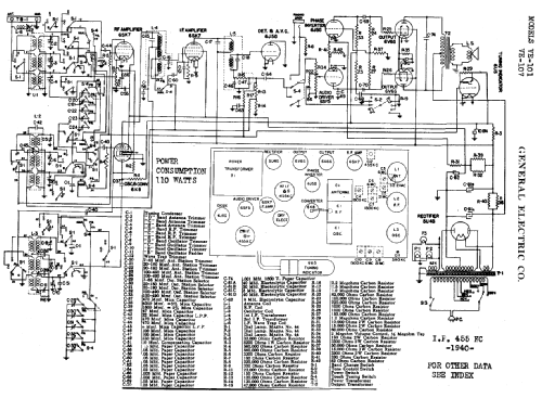 VE101 ; General Electric Co. (ID = 416454) Radio