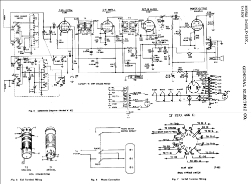 X150V ; General Electric Co. (ID = 417364) Radio