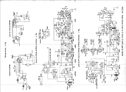 X-105A ; General Electric Co. (ID = 170571) Radio