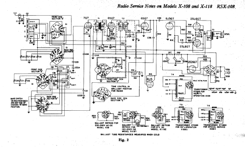 X-108 ; General Electric Co. (ID = 170574) Radio