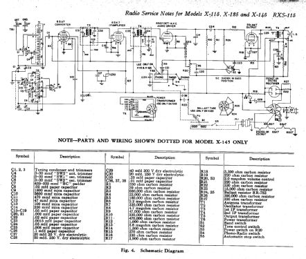 X-125 ; General Electric Co. (ID = 170577) Radio