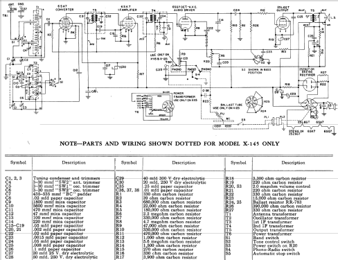 X-145 ; General Electric Co. (ID = 1134413) Radio