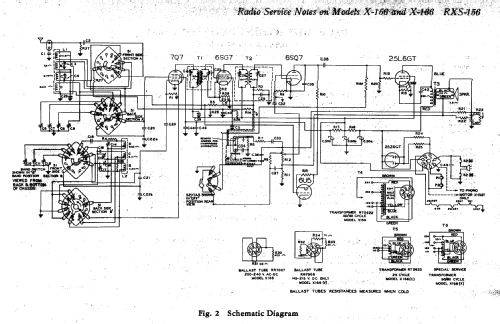 X-156 ; General Electric Co. (ID = 170580) Radio