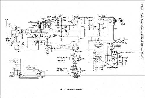 X-225V ; General Electric Co. (ID = 170583) Radio