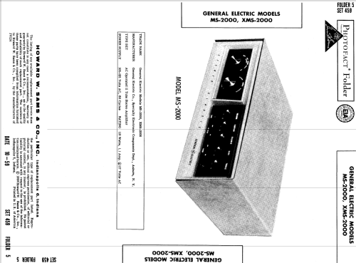 XMS-2000 ; General Electric Co. (ID = 593453) Ampl/Mixer