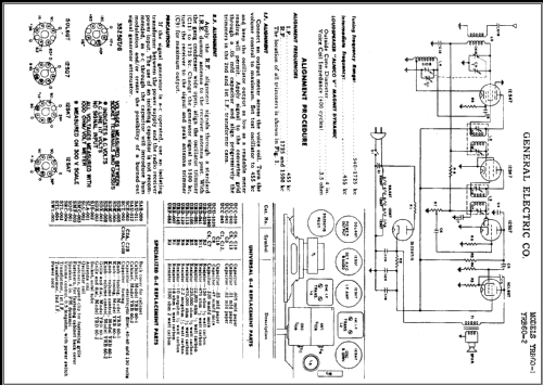 YRB60-1 ; General Electric Co. (ID = 461103) Radio