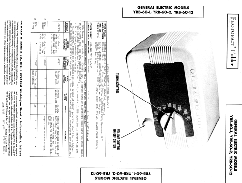 YRB60-1 ; General Electric Co. (ID = 946321) Radio